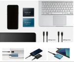 External SSD 128 TB Compact Shockproof Aluminum Case