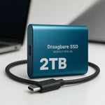External SSD 2TB USB-C 1050 MB/s Shock-Resistant
