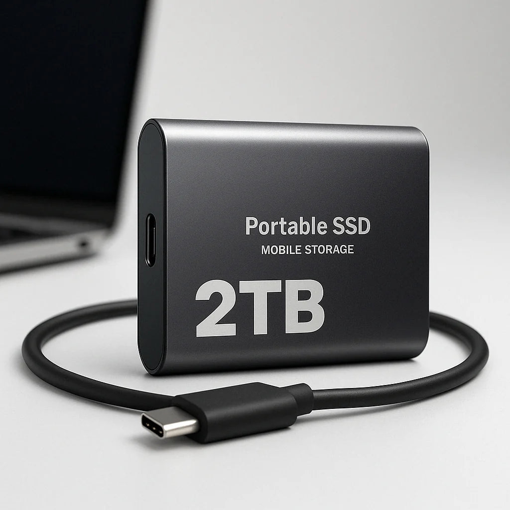 External SSD 2TB USB-C 1050MB/s Portable Storage