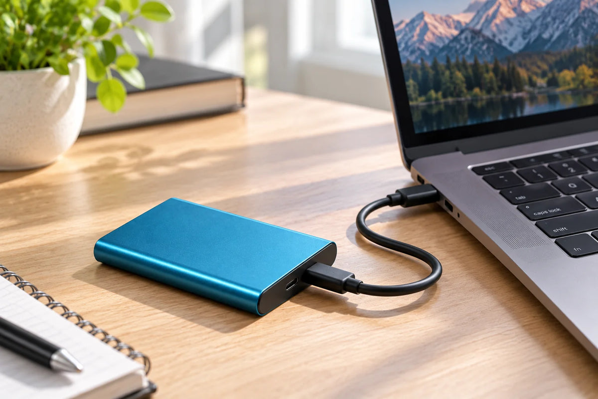 External SSD 30 TB USB-C Rugged Shock-Resistant