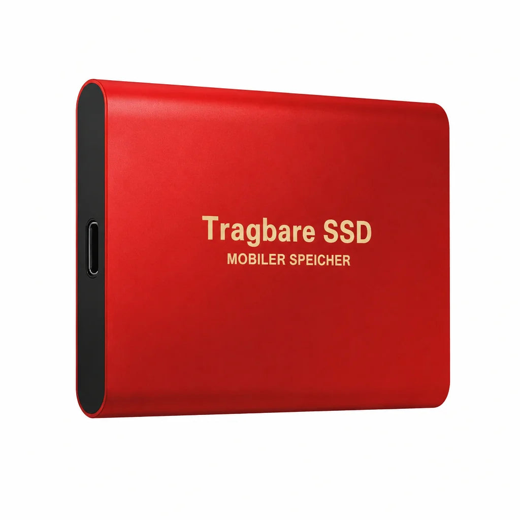 External SSD 30 TB USB-C Rugged Shock-Resistant