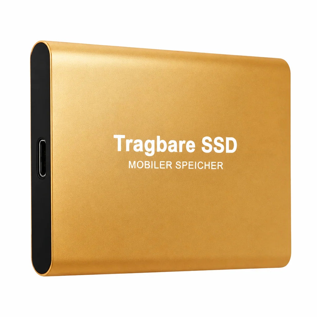 External SSD 30 TB USB-C Rugged Shock-Resistant