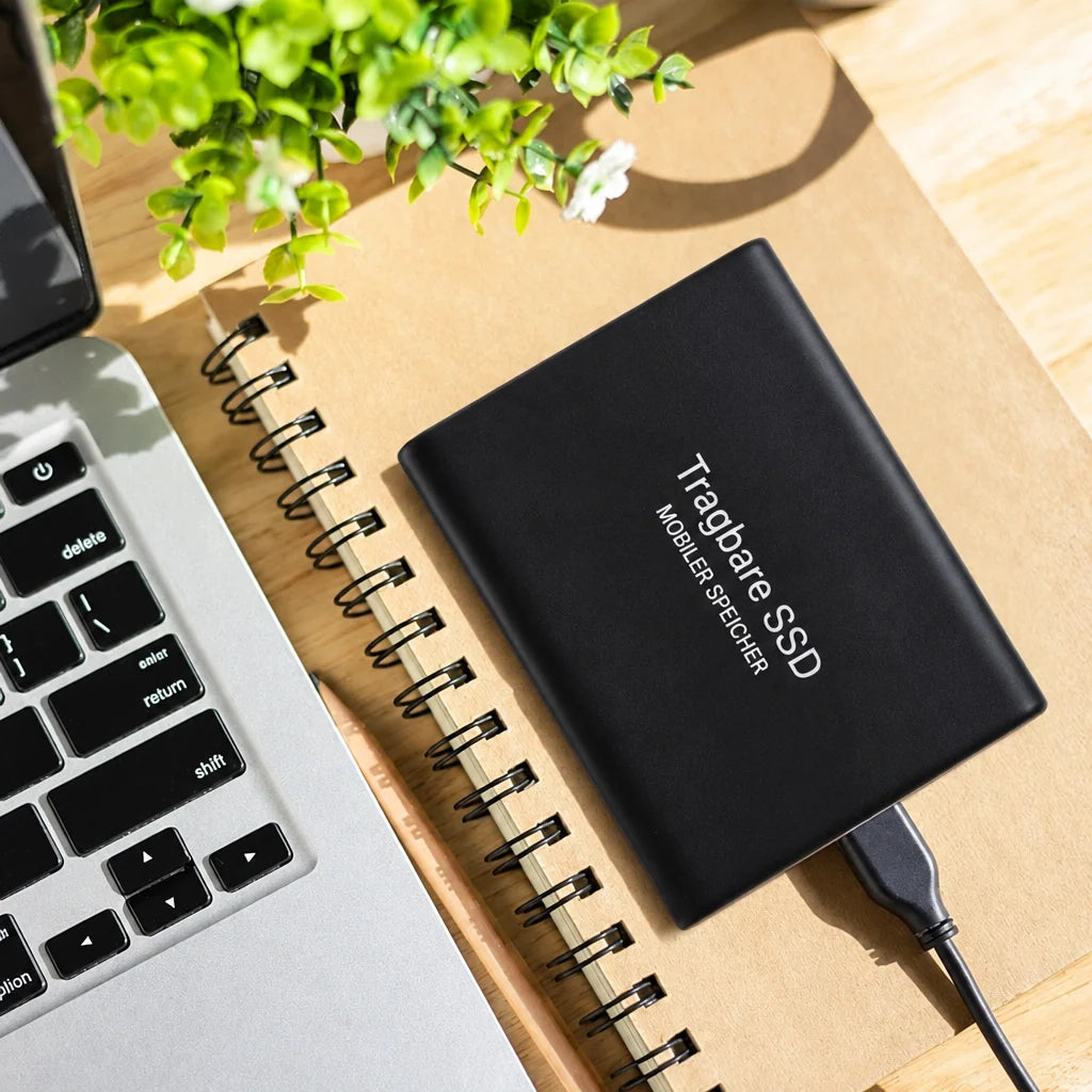 External SSD 30 TB USB-C Rugged Shock-Resistant