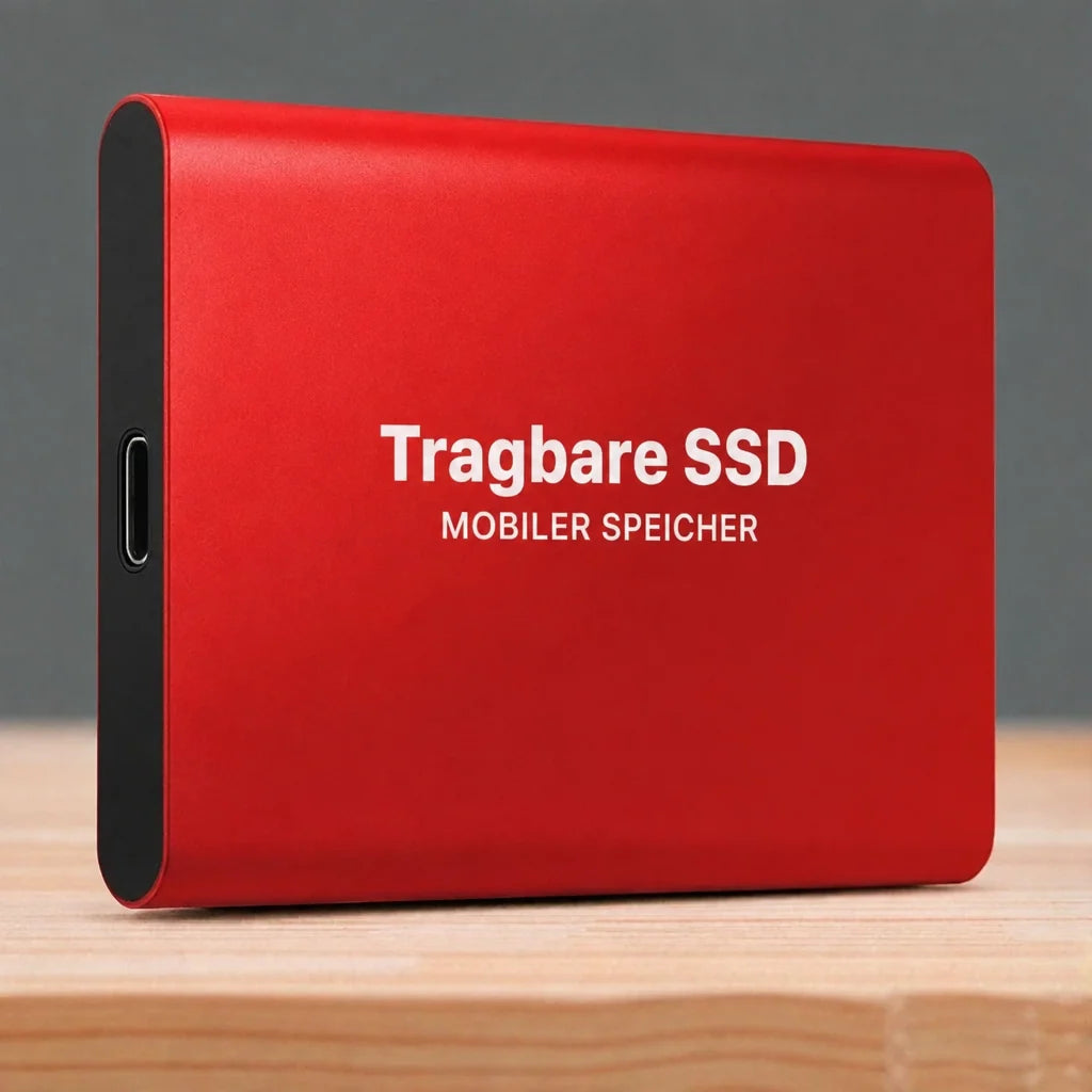 External SSD 30 TB USB-C Rugged Shock-Resistant