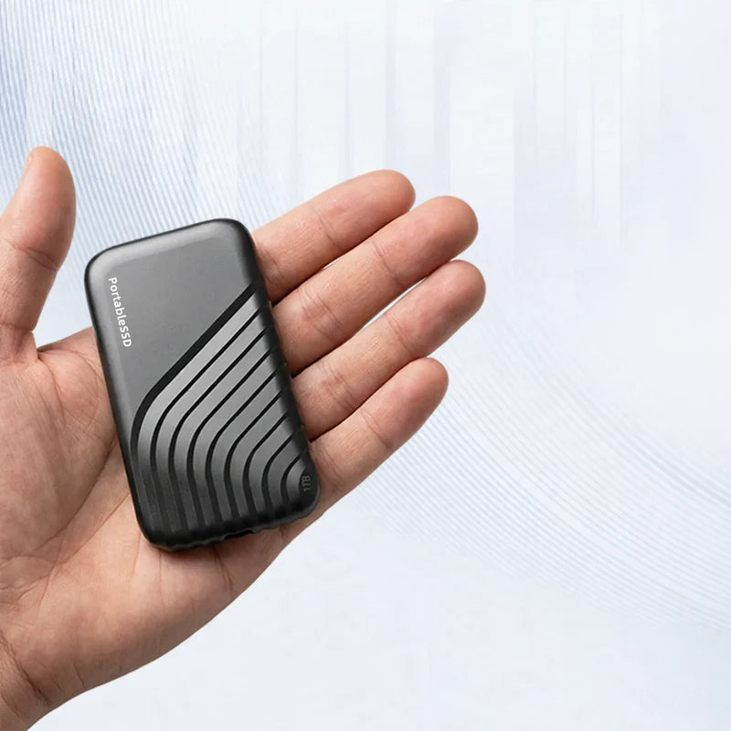 External SSD Portable USB-C USB 3.1