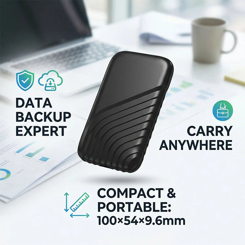 External SSD Portable USB-C USB 3.1