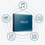 External SSD USB-C 1050 MB/s Portable Design