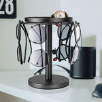Eyeglasses Organizer 360° Rotating Metal Space-Saving Stand