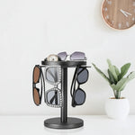 Eyeglasses Organizer 360° Rotating Metal Space-Saving Stand