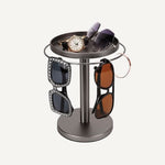 Eyeglasses Organizer 360° Rotating Metal Space-Saving Stand