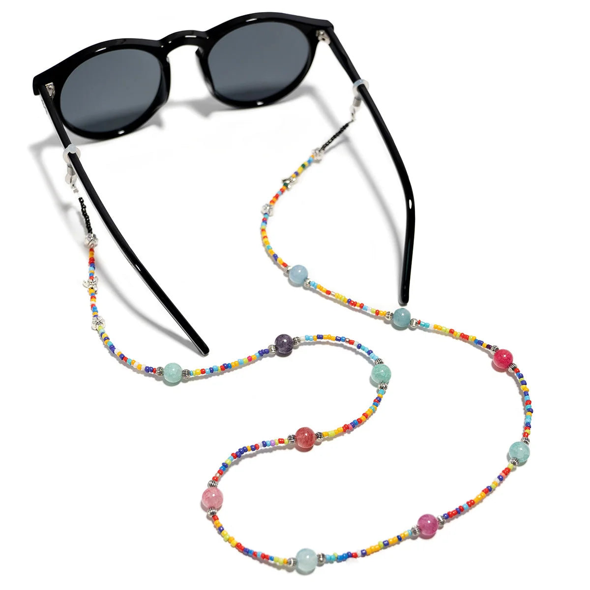 Eyewear Chain Beaded Adjustable Fit