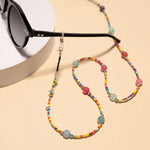 Eyewear Chain Beaded Adjustable Fit