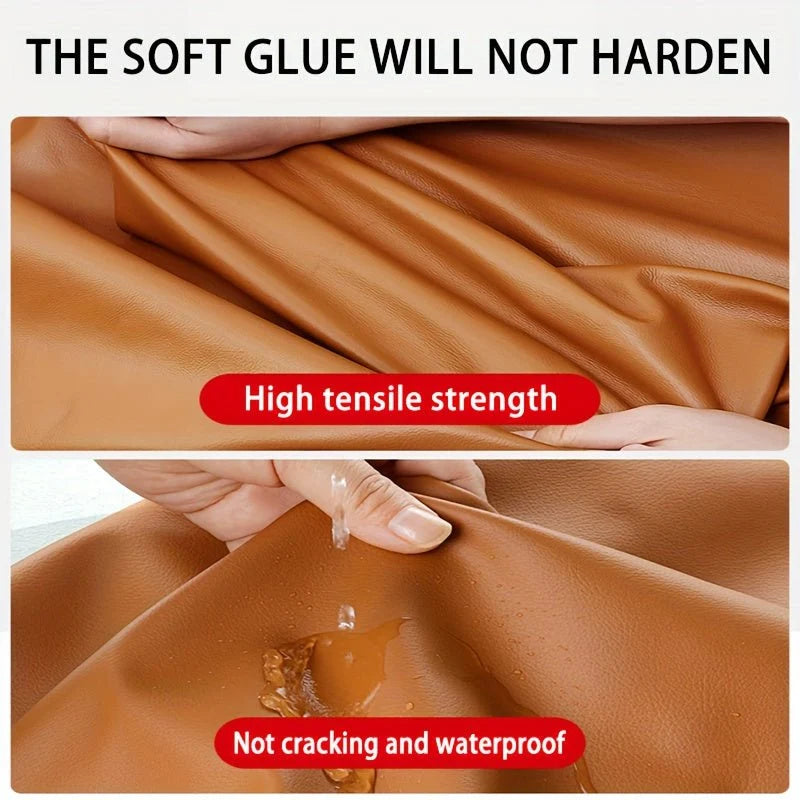 Fabric & Leather Repair Glue Transparent Flexible Adhesion