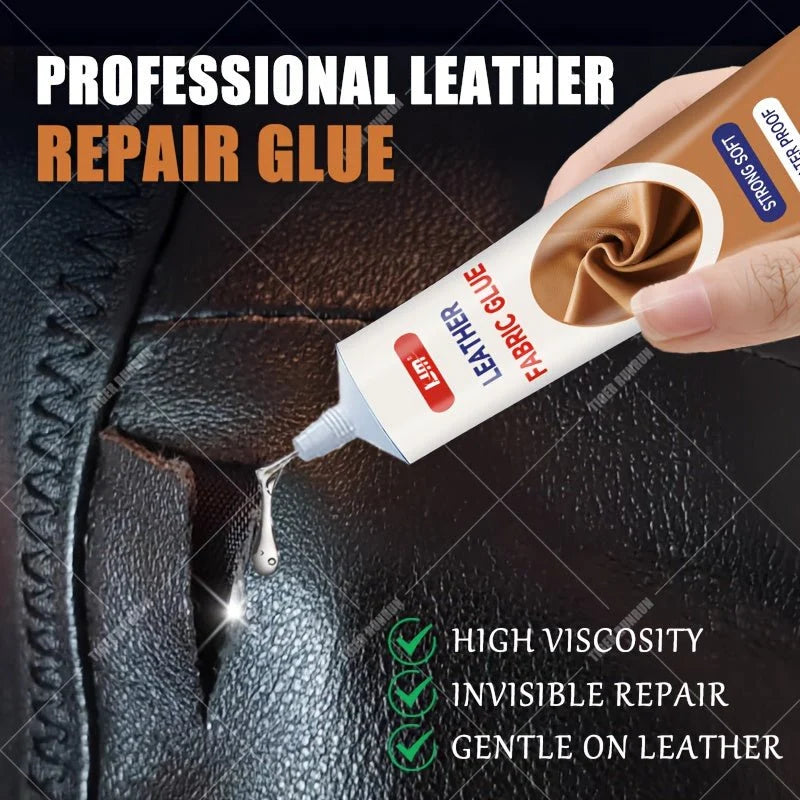 Fabric & Leather Repair Glue Transparent Flexible Adhesion