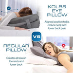 Face-Down Pillow Open Center Shredded Memory Foam