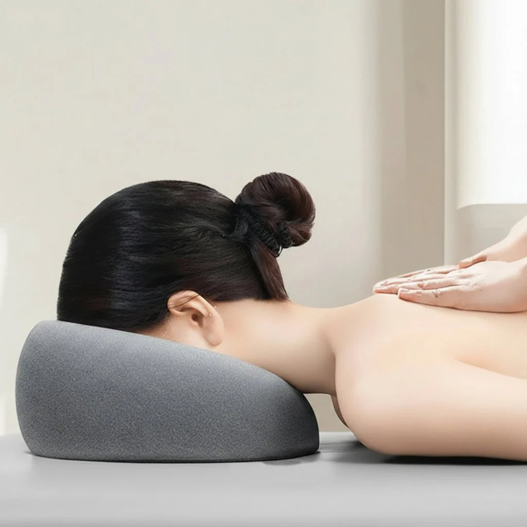 Face-Down Support Pillow Memory Foam Non-Slip Base