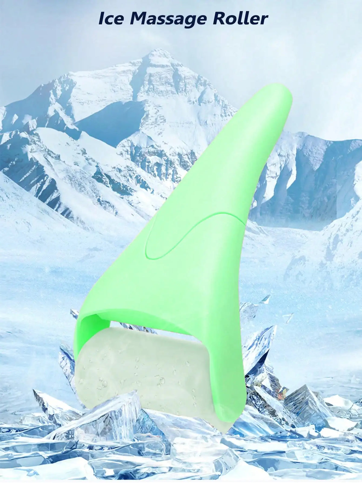 Facial Ice Roller Cooling & De-Puffing Freezer-Safe