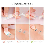 Facial Lifting Tape Clear Invisible Waterproof 40 Pieces