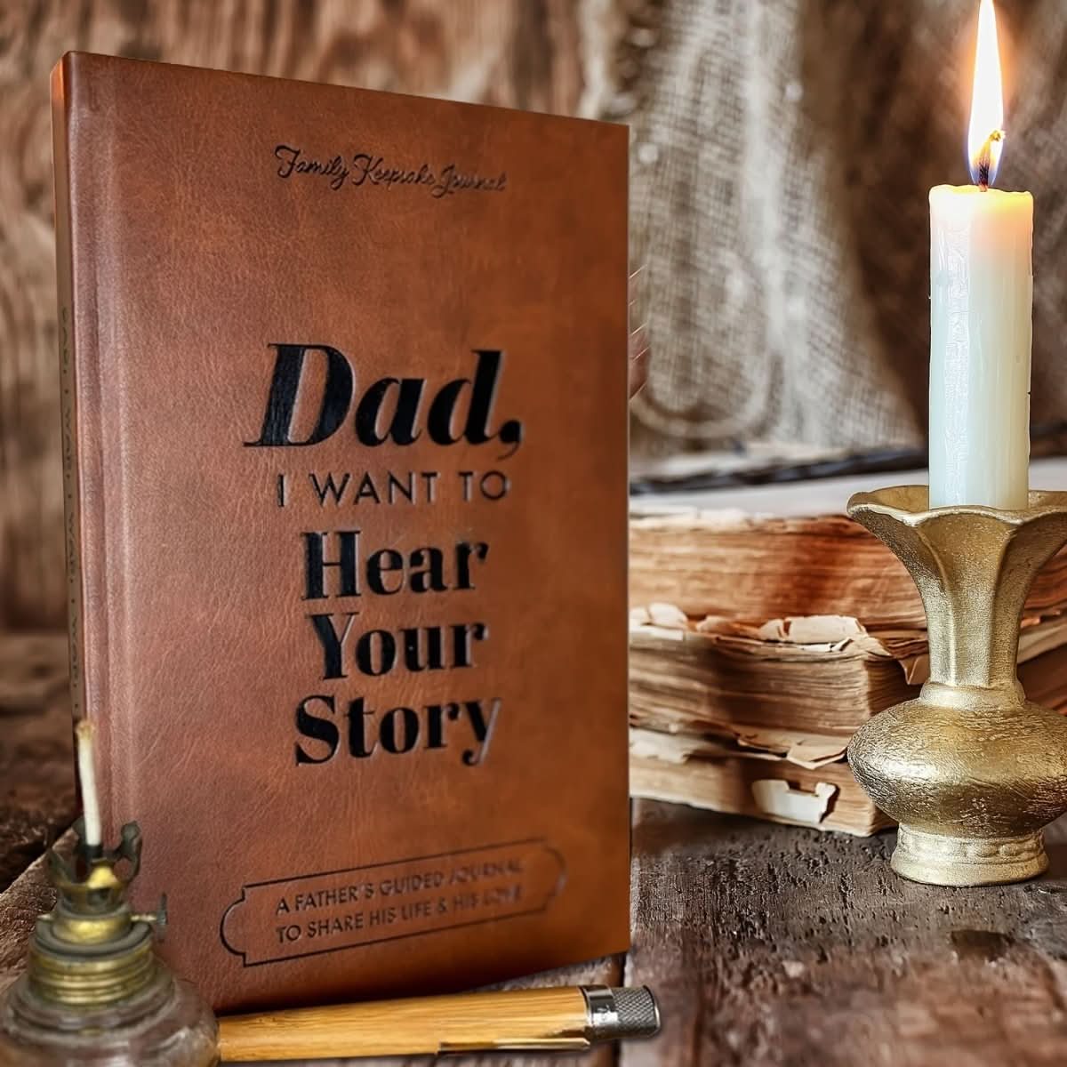 Family Journal with Guided Prompts, Hardcover, 200 Pages