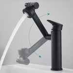 Faucet Attachment 360° Swivel Spray Function Stainless Steel