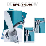 Faucet Extender 1080 Degree Rotation Dual Spray
