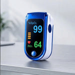 Finger Pulse Oximeter OLED Display Blood Oxygen & Heart Rate Monitor