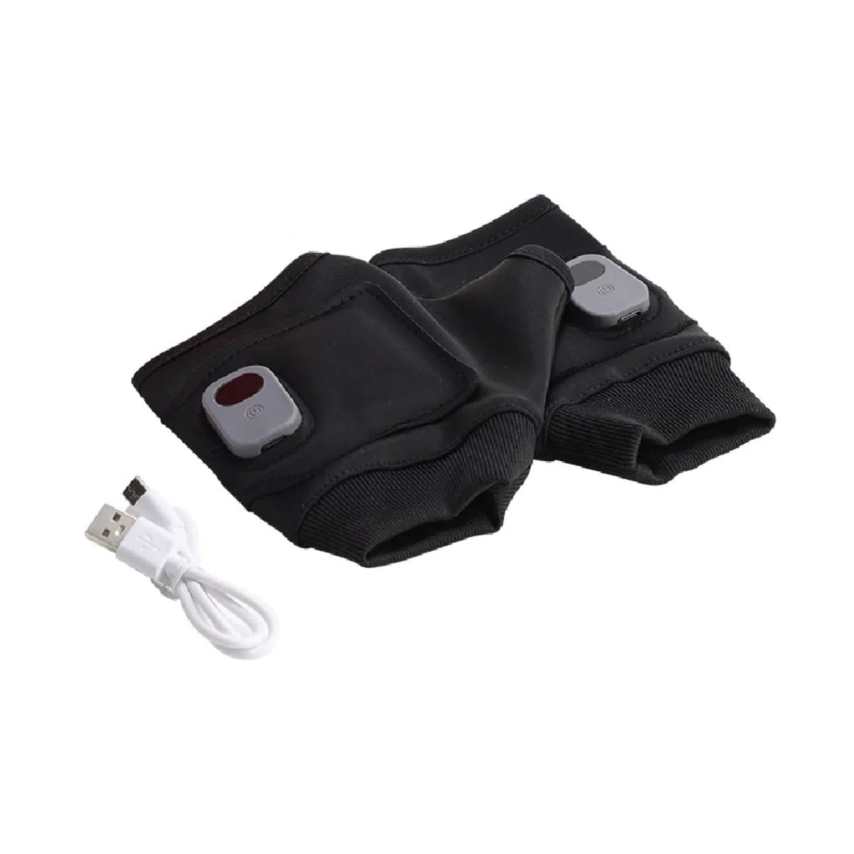 Fingerless Gloves USB Rechargeable & Touchscreen Compatible