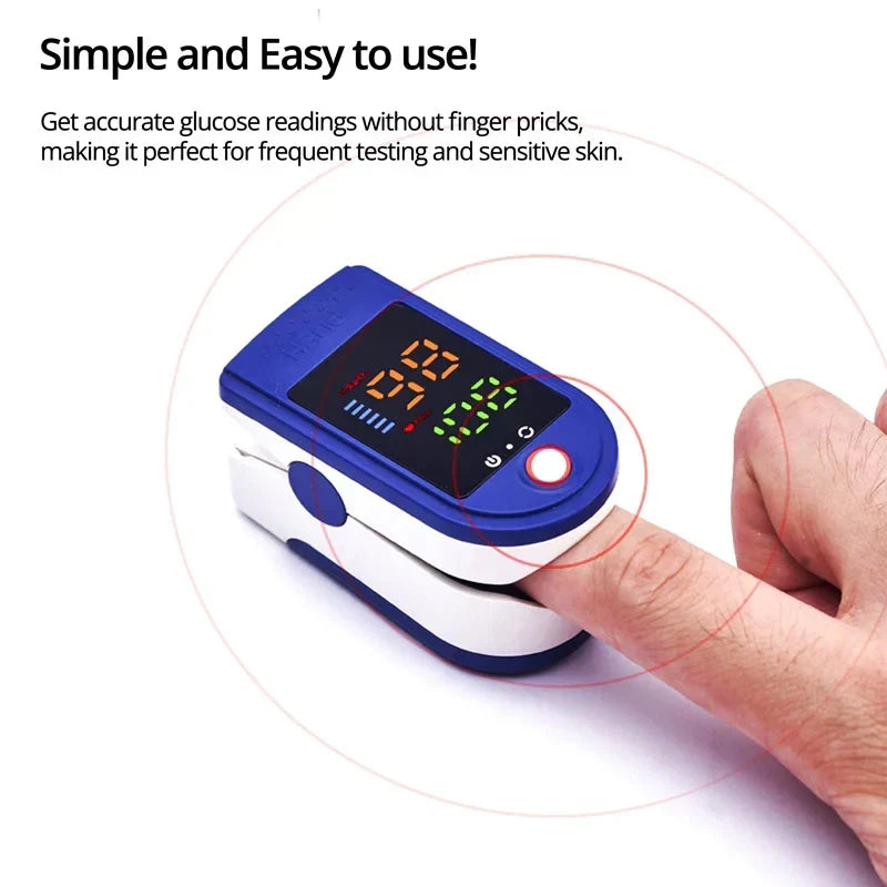 Fingertip Pulse Oximeter HD LED Display Portable Design