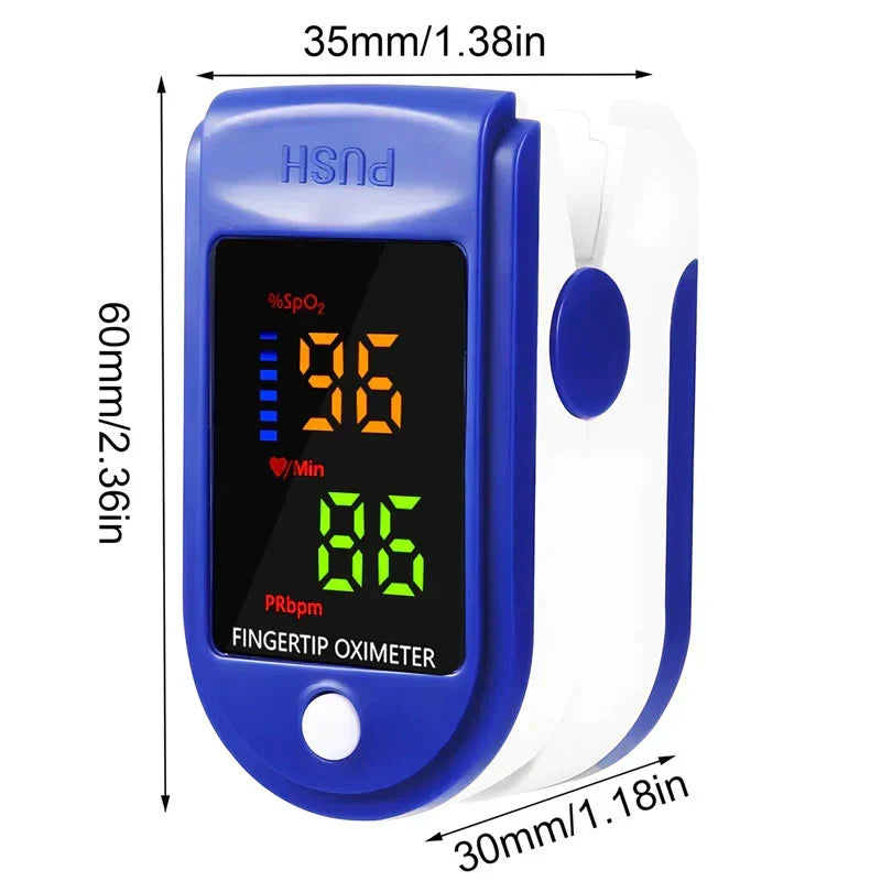 Fingertip Pulse Oximeter HD LED Display Portable Design