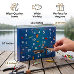 Fishing Advent Calendar 24 Compartments Assorted Lures & Tackle
