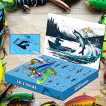 Fishing Advent Calendar 24-Day Assorted Tackle Set