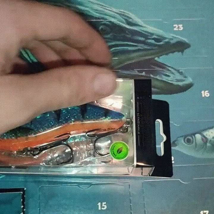 Fishing Advent Calendar 24-Day Tackle Surprise Set