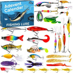 Fishing Advent Calendar 24-Day Tackle Surprise Set