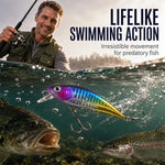 Fishing Lure Advent Calendar 24-Day Assorted Lure Set