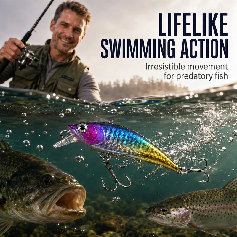 Fishing Lure Advent Calendar 24-Day Assorted Lure Set
