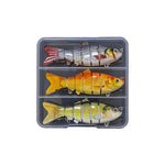 Fishing Lure Multi-Jointed Slow Sinking 3D Eyes