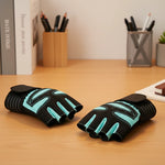 Fitness Gloves Non-Slip Grip Breathable Mesh Comfortable Fit