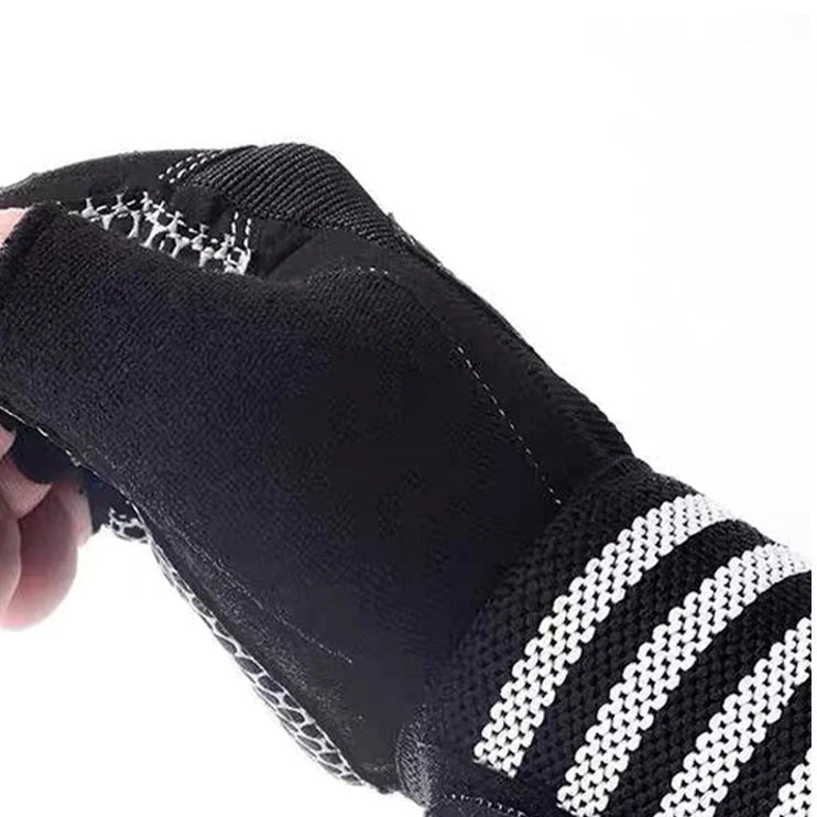 Fitness Gloves Non-Slip Grip Breathable Mesh Comfortable Fit