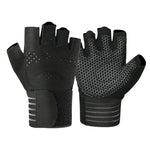 Fitness Gloves Non-Slip Grip Breathable Mesh Comfortable Fit