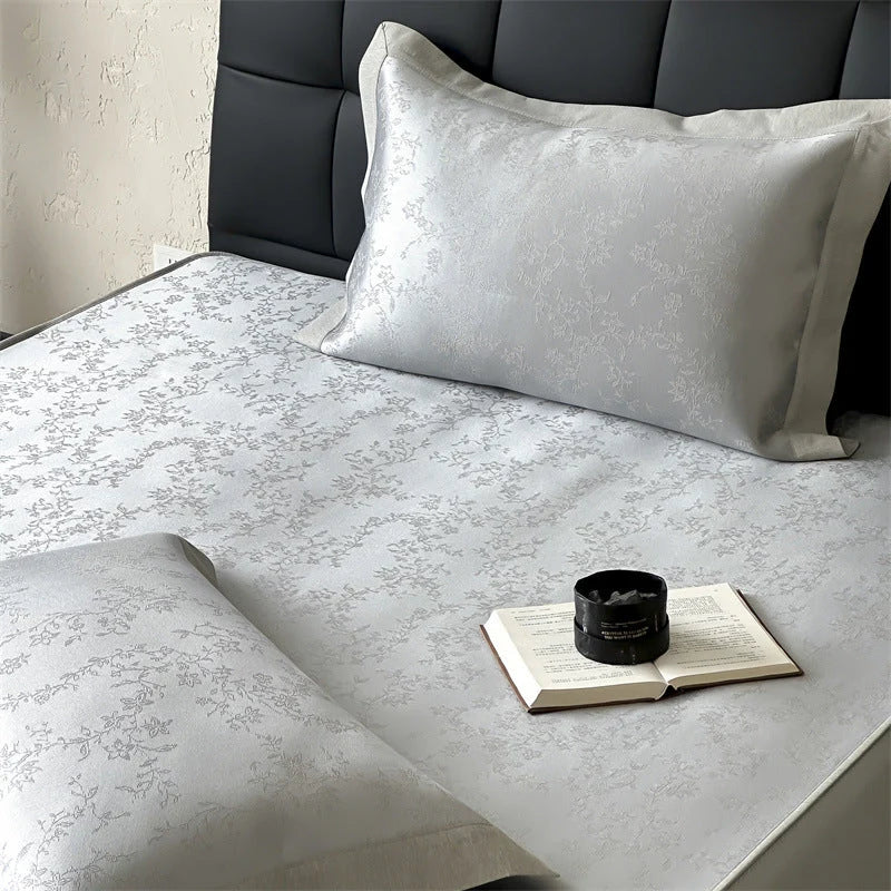 Fitted Sheet Jacquard Satin Reinforced Elastic Edges