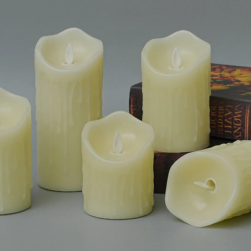 Flameless LED Candle Realistic Flicker Battery Operated