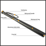 Flashlight Baseball Bat Shape Aluminum Alloy Three Modes