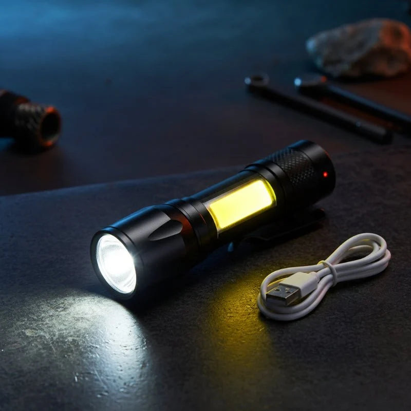 Flashlight & Lantern 30000 Lumens USB-C Rechargeable Water-Resistant