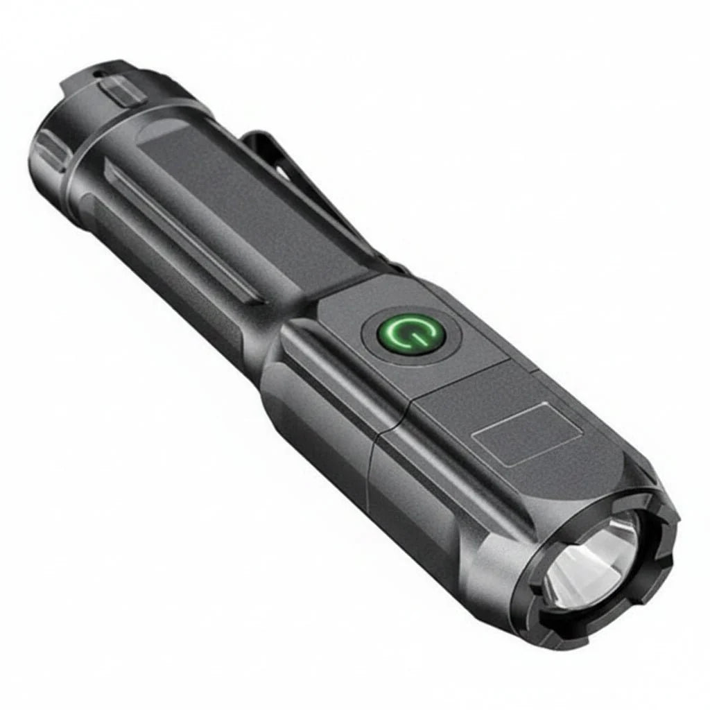 Flashlight Long-Range LED Waterproof USB-C Rechargeable