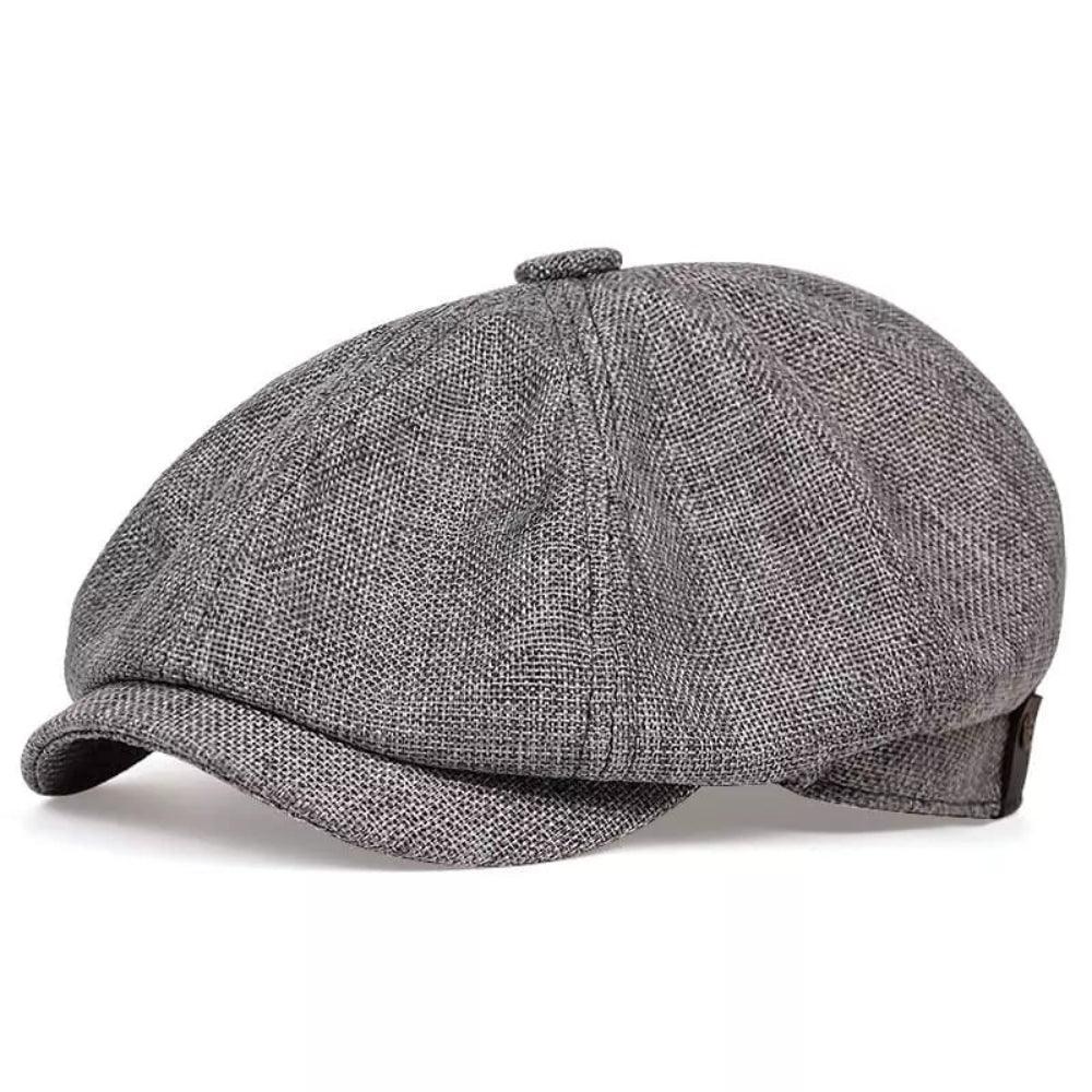 Flat Cap 100% Cotton Breathable Newsboy Design One Size Fits Most