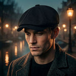 Flat Cap 100% Cotton Breathable Newsboy Design One Size Fits Most