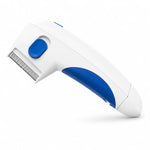 Flea Comb Battery-Powered Stainless Steel Detachable Head