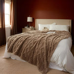 Fleece Blanket Double-Layer Breathable Machine-Washable