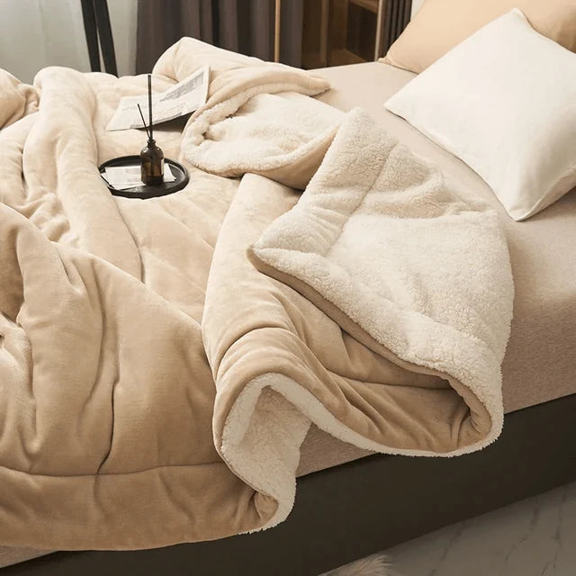Fleece Blanket Soft Flannel Machine Washable Warmth