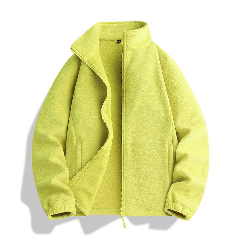 Fleece Jacket Microfleece Lightweight Full-Zip